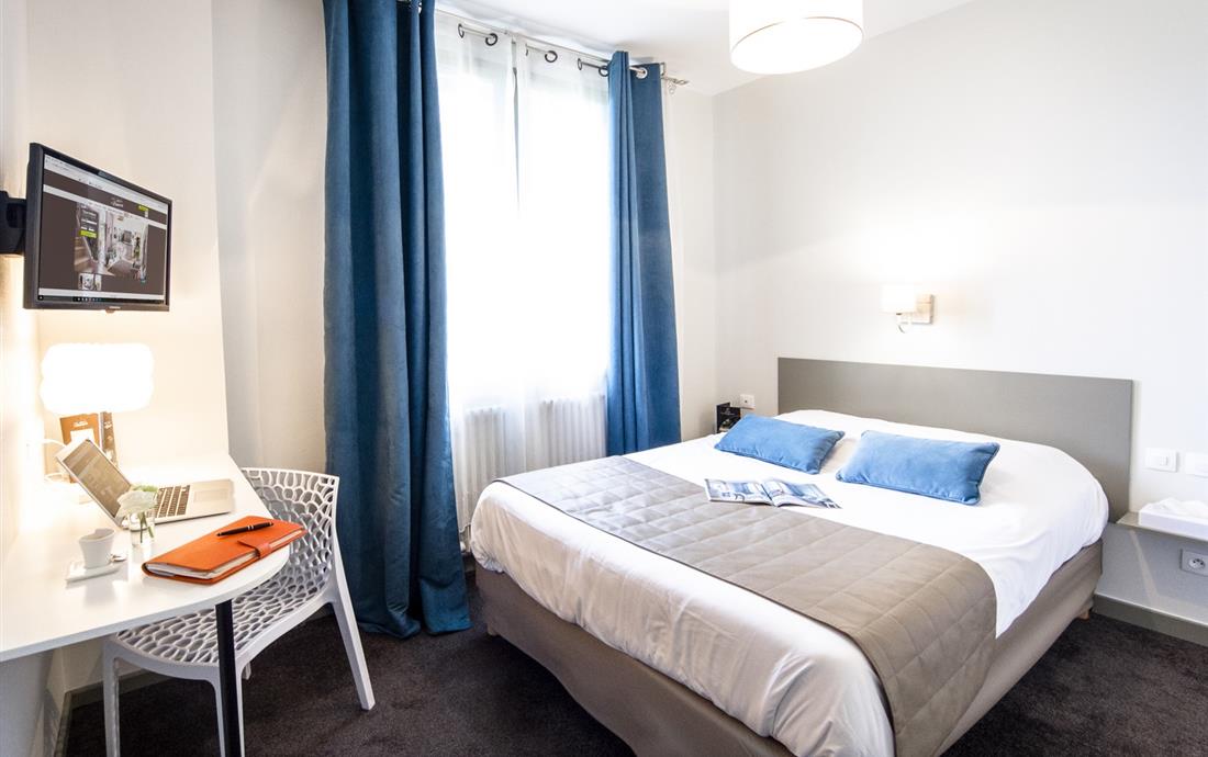Chambre pour 2 personnes au Mans - Hotel La Pommeraie - Hotel Le Mans - Hôtel La Pommeraie